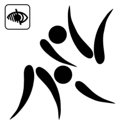 PICTOGRAMME JUDO PARALYMPIQUE